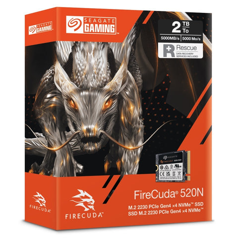 2TB Seagate FireCuda 520N - M.2 2230 SSD