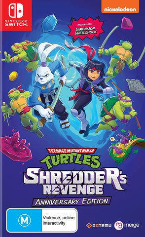Teenage Mutant Ninja Turtles Shredders Revenge Anniversary Edition - Nintendo Switch