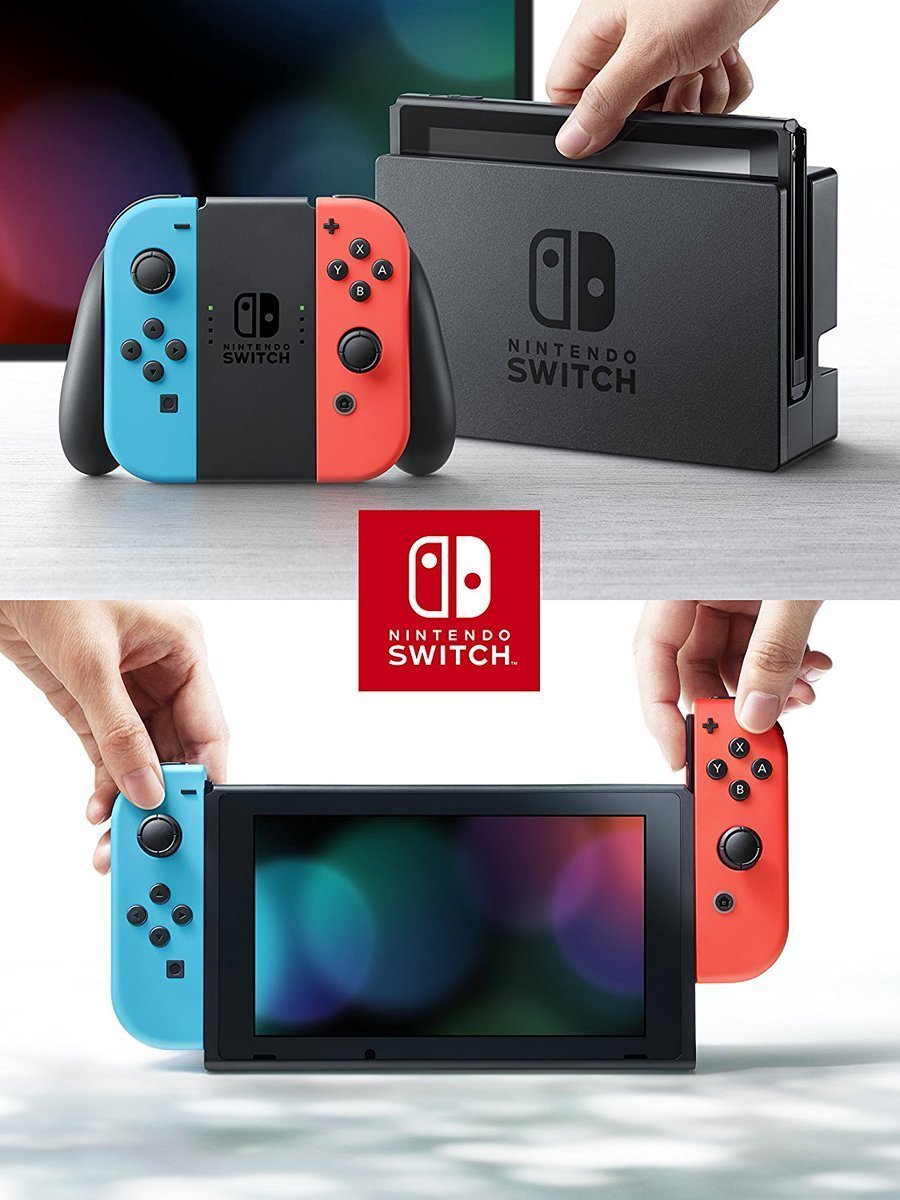 Nintendo Switch Neon Console with Nintendo Switch Sports Set - Nintendo Switch
