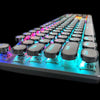 AULA Mechanical Gaming Keyboard with Rainbow Backlight - White