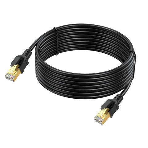 CAT8 Ethernet Cable 10 Meters - High-Speed, Heavy-Duty 10G Network Cable for Ultra-Fast Internet