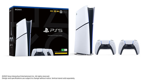 PS5 Digital Dualsense Console Bundle (Slim) - PS5