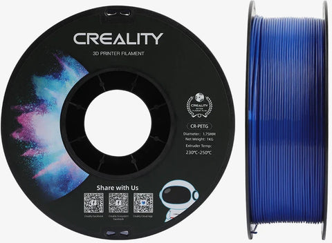 Creality CR PETG 1.75mm 3D Printing Filament 1kg - Blue