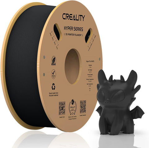 Creality Hyper Series PLA 3D Printing Filament 1kg - Black