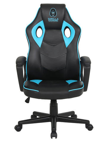 Gorilla Gaming Chair - Black/Sky Blue