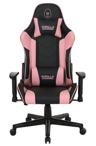 Gorilla Gaming Commander Chair - Black/Pink