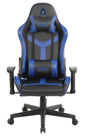 Gorilla Gaming Commander Elite Chair - Black/Blue