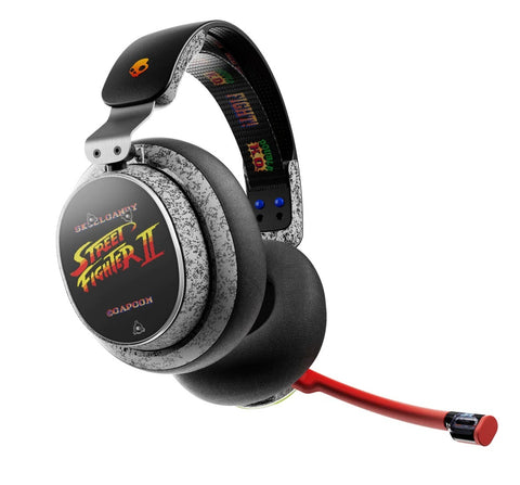 Skullcandy PLYR Wireless Gaming Headset (Street Fighter edition) (Switch, PC, PS5, PS4, Xbox Series X, Xbox One)