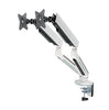 Gorilla Arms Heavy-Duty Spring-Assisted Dual Gaming Monitor Arm For 27"- 35" Displays