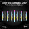 32GB Corsair Vengeance RGB DDR5-6000 (2x16GB) CL36 Dual RAM Kit Black