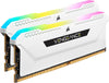 32GB Corsair Vengeance RGB PRO SL DDR4-3200 (2x16GB) C16 Dual RAM Kit White