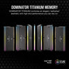 32GB Corsair Dominator Titanium RGB DDR5-7200 (2x16GB) CL34 Dual RAM Kit Black