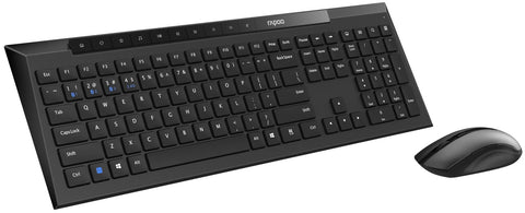 Rapoo 8210M Multi-mode Wireless Keyboard and Mouse