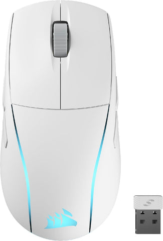Corsair M75 Wireless RGB Lightweight Gaming Mouse (White) (PC)