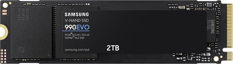 2TB Samsung 990 EVO NVMe M.2 PCIe 5.0x2 SSD