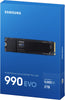 2TB Samsung 990 EVO NVMe M.2 PCIe 5.0x2 SSD