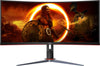 34" AOC CU34G2XP 1440p 180Hz 1ms VRR HDR400 Curved Ultrawide Gaming Monitor