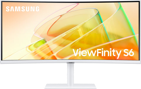 34" Samsung ViewFinity S6 S65TC 1440p 100Hz 5ms VRR HDR10 Curved Ultrawide Monitor