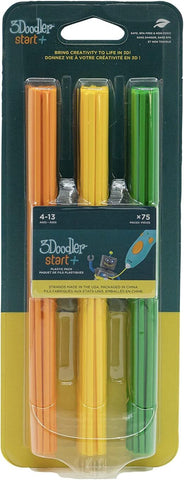 3Doodler Start 3D Printing Filament Refill Blister Pack - Garden Blend