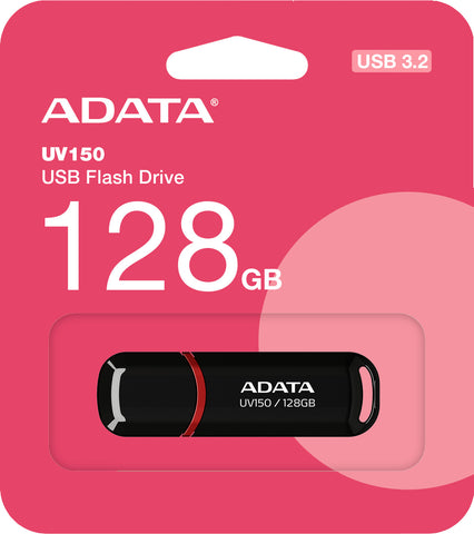 128GB ADATA UV150 Dashdrive USB 3.0 Flash Drive (Black) (USB Flash Drive)