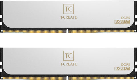 32GB Teamgroup T-Create Expert DDR5-6000 (2x16GB) CL38 Dual RAM Kit White