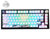 KBParadise V75 75% RGB Kailh Box White Hot-Swappable Mechanical Keyboard Great Wave Black