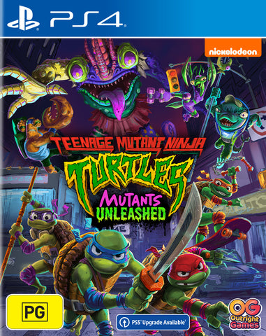 Teenage Mutant Ninja Turtles Mutants Unleashed (PS4)