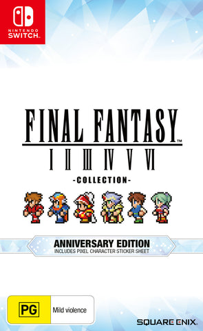 Final Fantasy I-VI Collection Anniversary Edition (Switch)