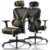 Juggernaut M100 Mesh Gaming Chair - Black/Gold