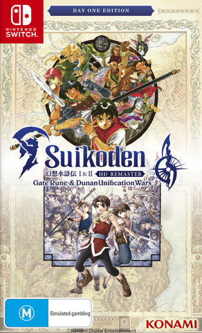 Suikoden I & II HD Remaster Day One Edition (Switch)