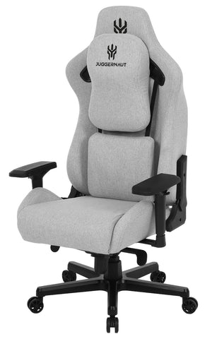 Juggernaut F100 Fabric Gaming Chair - Light Grey/Black