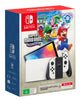 Nintendo Switch OLED model with Super Mario Bros. Wonder + NSO 12 Months Bundle (White)