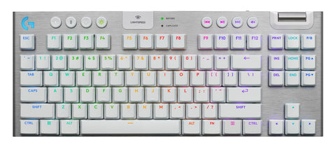 Logitech G915X TKL Wireless Mechanical Gaming Keyboard (Tactile White) (PC)