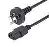 StarTech 2m Computer Power Cord, AS/NZS 3112 to C13, 10A 250V, 18AWG