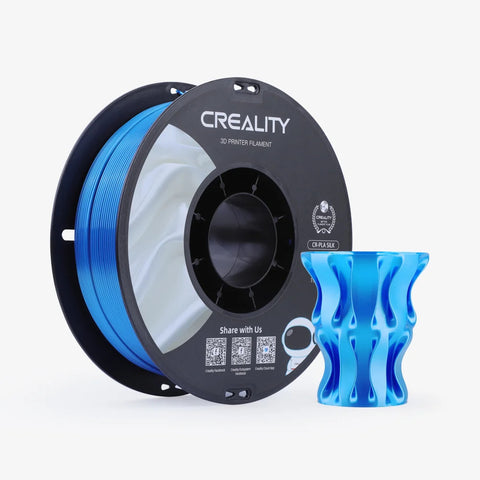 Creality CR-SILK 1.75mm PLA 3D Printing Filament 1kg - Blue