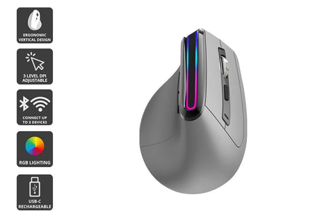 Kogan MX Vertical Ergonomic Wireless Mouse