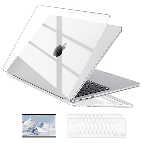 MacBook Pro 14 inch Plastic Hard Shell Case + Keyboard Skin Cover + Screen Protector by Ningbo Fantasy Supply