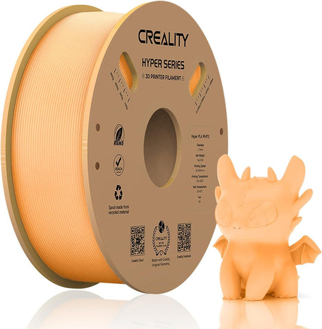 Creality Hyper Series PLA 3D Printing Filament 1kg - Peach Fuzz