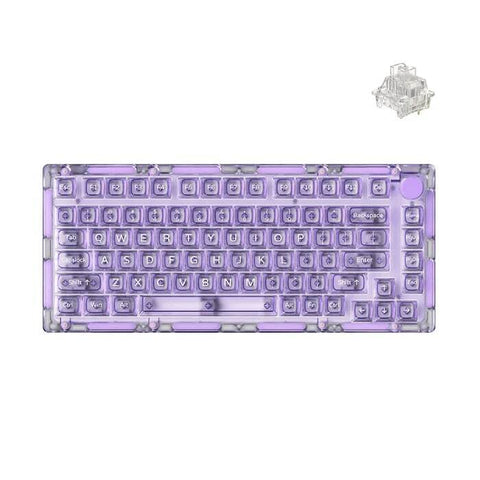 Akko: MonsGeek ICE75 Purple Crystal Pro Switch Keybaord