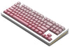 Akko: MonsGeek M3W Silver Ice Cream Purple Switch Aluminium Keyboard