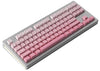 Akko: MonsGeek M3W Silver Ice Cream Purple Switch Aluminium Keyboard