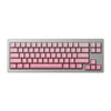 Akko MonsGeek M7W Silver Ice Cream Pink Switch Mechanical Aluminum Keyboard (Fully Assembled)