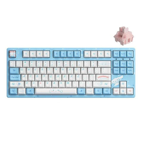 Akko Cinnamoroll 3087 Sakura Switch Mechanical Keyboard