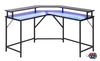 Gorilla Gaming Renegade Corner Gaming Desk with Integrated Power Outlet