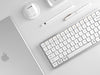 LOFREE: FLOW84 Low Profile Mechanical Keyboard - White (Linear Switch)