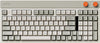 LOFREE: BLOCK Mechanical Wireless 98 Keys Tri-Mode Keyboard