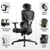 Juggernaut M100 Mesh Gaming Chair - Black/Gold