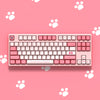 Akko Sailor Moon Crystal 3087v2 TKL CS Sakura Mechanical Keyboard