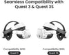 Kiwi Design H4 Boost Comfort Battery Head Strap for Quest 3/3s