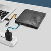 CD DVD Drive, Ultra Slim CD Burner USB 3.0 with 4 USB Ports and 2 TF/SD Card Slots